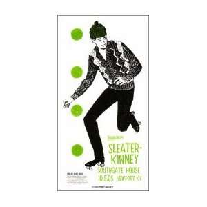  SLEATER KINNEY   Limited Edition Concert Poster   by Print 