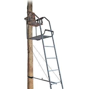 Big Dog Bow Dog Ladder Treestand Green Non reflective Finish:  