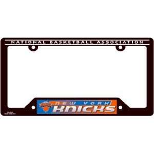  New York Knicks License Plate Frame (NBA, 2 Pack) Sports 