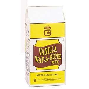   Medal 8212 5 lb Vanilla Waf A Kone Waffle Cone Mix