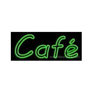  Cafe Outdoor Neon Sign 13 x 32: Home Improvement