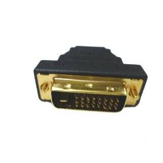   to HDMI Male Adapter   Adapts DVI to HDMI   Vice Versa Electronics