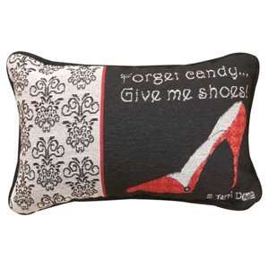  Forget the Candy Word Pillow