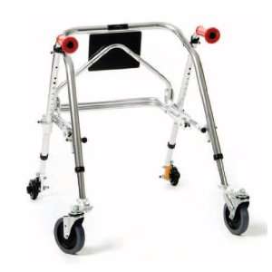   Walker with Seat, Front Swivel and Silent Rear Wheels   W5HSX: Health