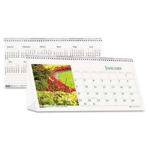   Garden Photos Desk Tent Monthly Calendar HOD309: Office Products