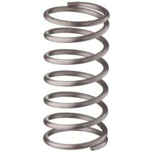 Compression Spring, 302 Stainless Steel, Inch, 0.72 OD, 0.063 Wire 