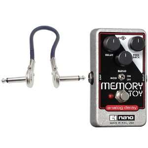  Electro Harmonix Memory Toy Analog Delay with a 6 Inch Metal 
