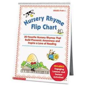     Nursery Rhyme Flip Chart, Grades PreK 1, 20 Pages