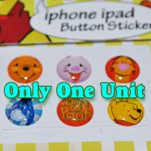  Home Button Sticker for Apple Ipad/iphone 3g/3gs/4g/ipad2 