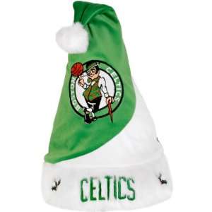    Forever Collectibles Boston Celtics Santa Hat: Sports & Outdoors