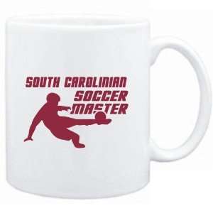  Mug White  South Carolinian SOCCER MASTER  Usa States 