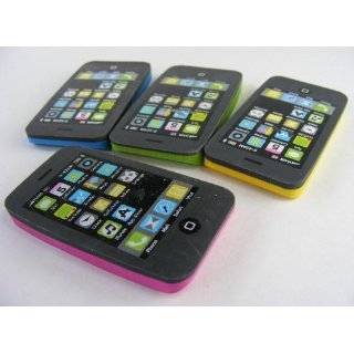  Ipod Erasers 4 pack   Pull Apart Pop My Top Toys & Games