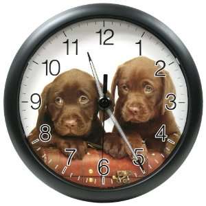  La Crosse Technology 10 Inch Lighted Hands Clock   Puppy 
