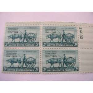   US Postage Stamps, Minnesota Territory, 1948, S#981 