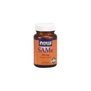  SAMe by NOW Foods   (100mg   60 Vegetarian Tablets 