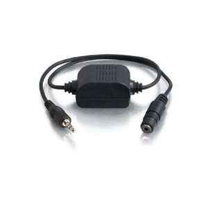   To Go 40000 3.5mm Extension Stereo Audio Isolation Transformer (Black