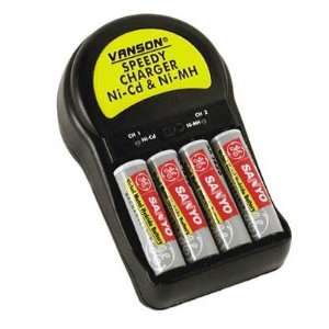  Speedy Charger for AAA   AA   9V NiMH Batteries Health 