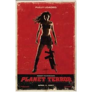  PLANET TERROR   ROSE MCGOWAN   NEW MOVIE POSTER(Size 27 