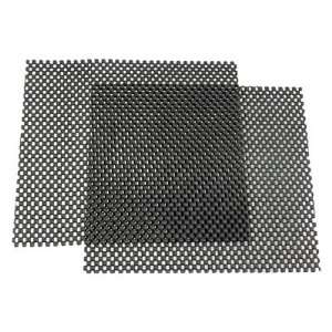   Auto Dashboard Mesh Design Black PVC Foam Nonslip Mat Pads: Automotive