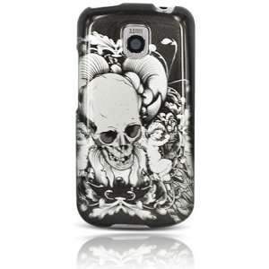  LG P509 Optimus T Graphic Case   2D Angel Skull (Free 