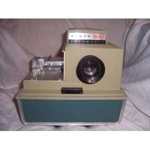  Vintage Automatic Slide Projector Argus 500 Model 58 Circa 