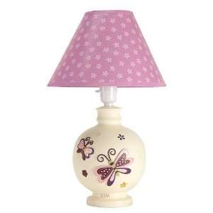  NoJo Mystic Garden Lamp and Shade, Pink: Baby