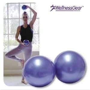  Weighted Balls by WellnessGear 1 Pair 3 LB Sports 