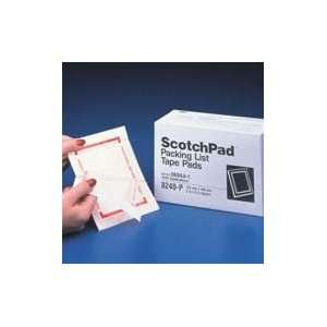  3M Scotch Packing List Tape Pad 8240P 5 in x 6 in