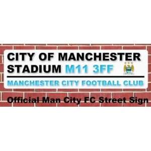 Man City Street Sign 