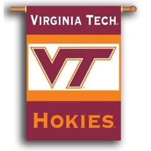   : Virginia Tech Hokies 28x40 Double Sided Banner: Sports & Outdoors