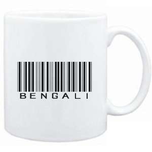 Mug White  Bengali BARCODE  Languages 
