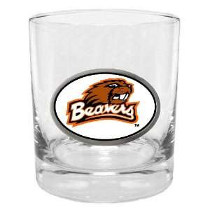  Oregon State Team Logo Rocks Glass