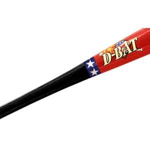  D Bat Pro Stock 161 Half Dip Baseball Bats RED 32 Sports 
