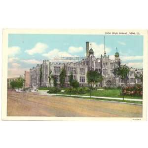   Postcard   Joliet High School   Joliet Illinois 