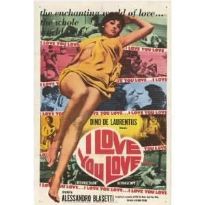  I Love You Love Movie Poster (11 x 17 Inches   28cm x 44cm 