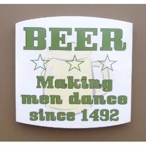 Beermaking Men Dance Since 1492 By Old John