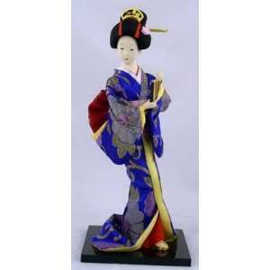  12quot; Japanese GEISHA Oriental Doll ZS1010 12: Toys 