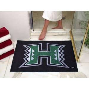  Hawaii Warriors All Star Indoor / Outdoor Rug Sports 