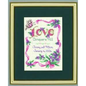  Love Conquers All   Cross Stitch Kit Arts, Crafts 