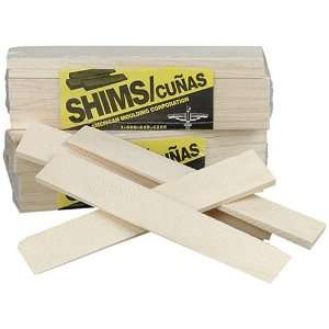   FOREST PRODUCTS NWS14 WOOD SHIMS 3/8x1.5x9