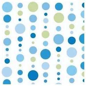  Classic Collection Blue Dot Line Fabric By The Yard: Arts 