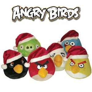  Angry Birds 5 Limited Edition Christmas Plush Assortment 
