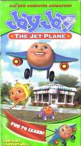 VHS JAY JAY THE JET PLANE.FUN TO LEARN  