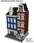 Lego Custom Modular Building Canal Street Houses INSTRUCTIONS ONLY 