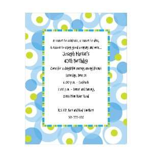     Designer Papers (Blue Green Retro Dots): Health & Personal Care