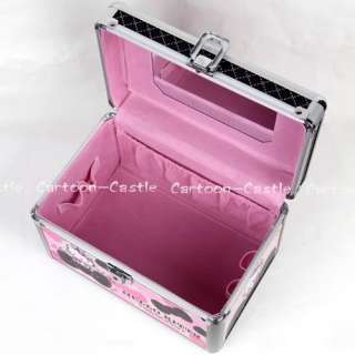 HelloKitty Aluminium Makeup Cosmetic Case Jewerly Box  