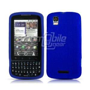 VMG Blue Premium Soft Silicone Skin Case Cover + Car Charger for 