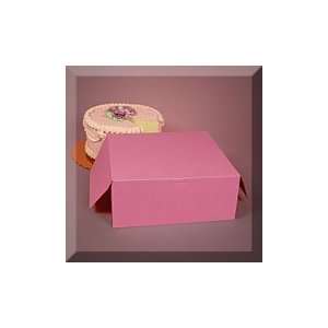   150ea   10 X 10 X 3 Pink Premium Automatic Bakery Box