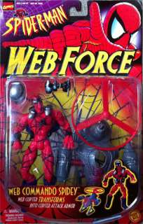 Spiderman Web Commando Spidey Action Figure Toy Force   