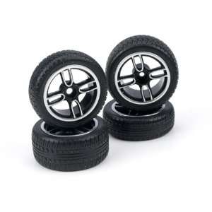  1/14 Tire/Wheel St (4) Mini Cooper JCW Toys & Games